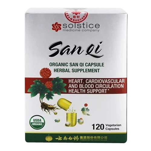 Detailed Solstice San Qui Cardiovascular And Blood Circulation Support Vegetable Capsules 120 Ea Dependable