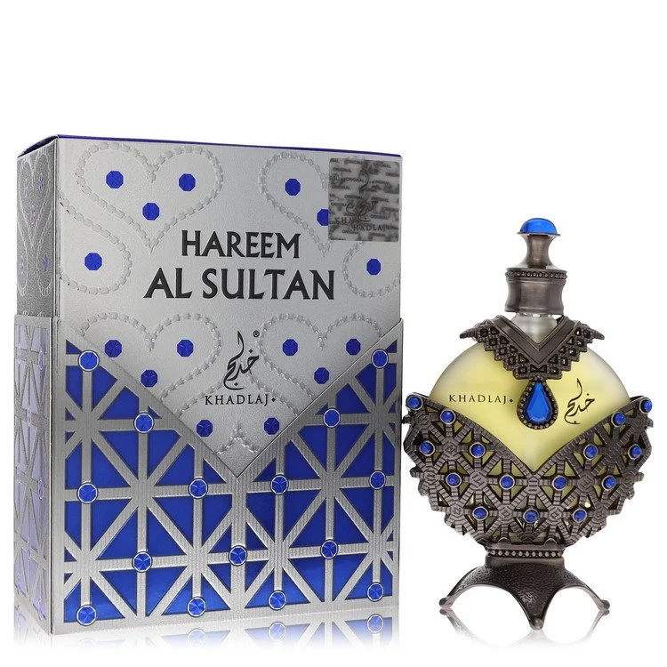 World-Class Khadlaj Hareem Al Sultan Blue by Khadlaj Concentrated Perfume OIl Unisex 1.18 oz for Women Soft