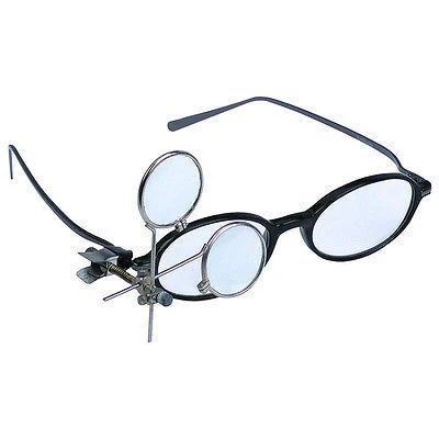 Safe Clip On Magnifying Loupe for Glasses High-Grade