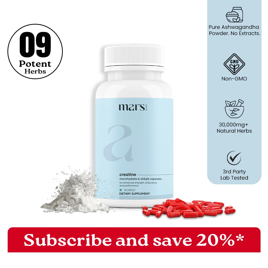 Convenient Mars Creatina Monoidrato Micronizzata Caps Potenziata con Shilajit 120 N Contemporary
