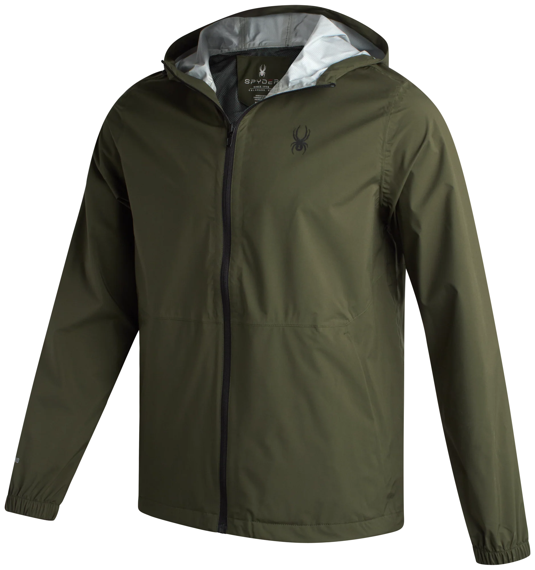 Official Men's Spring Showers Jacket - Olive User-Friendly
