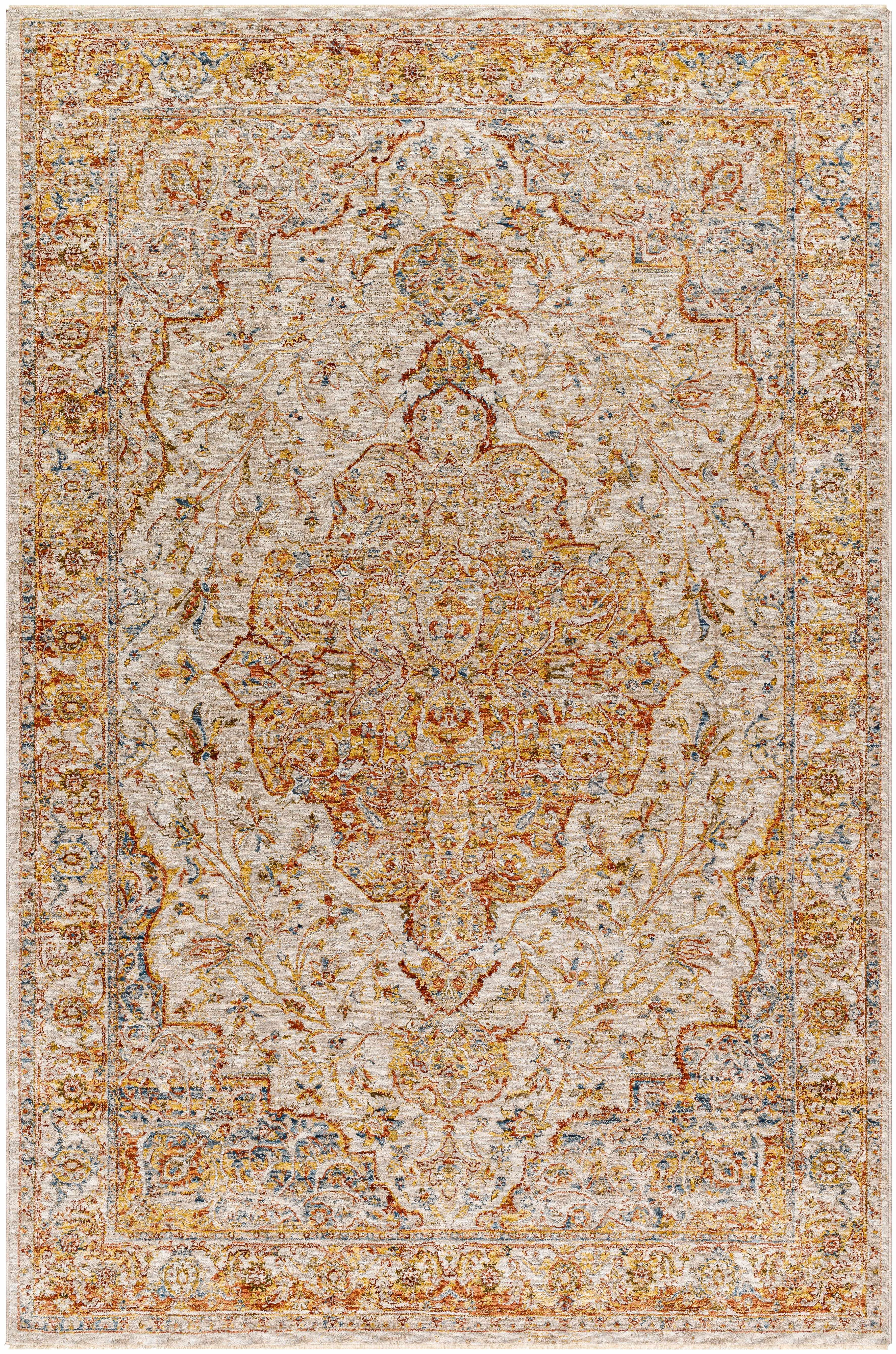 Elite Aman Beige Area Rug - Superior