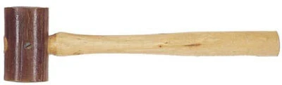 Fine Crafted 2 Diameter Rawhide Leather Mallet Soft Face Raw Hide Hammer Jewelers Tool Professional