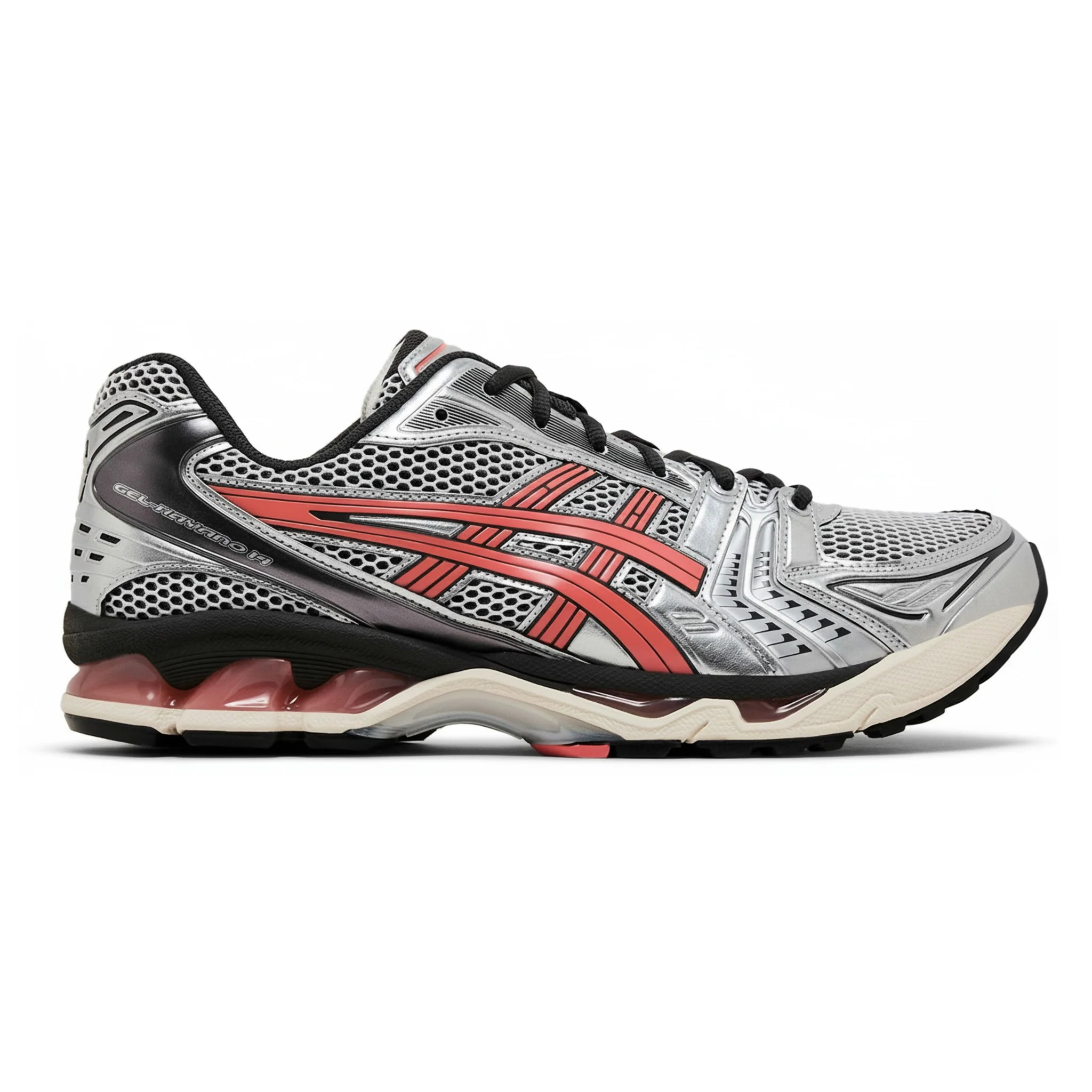 Verified Asics Men's Gel-Kayano 14 'Silver Papaya' Sneakers Proven