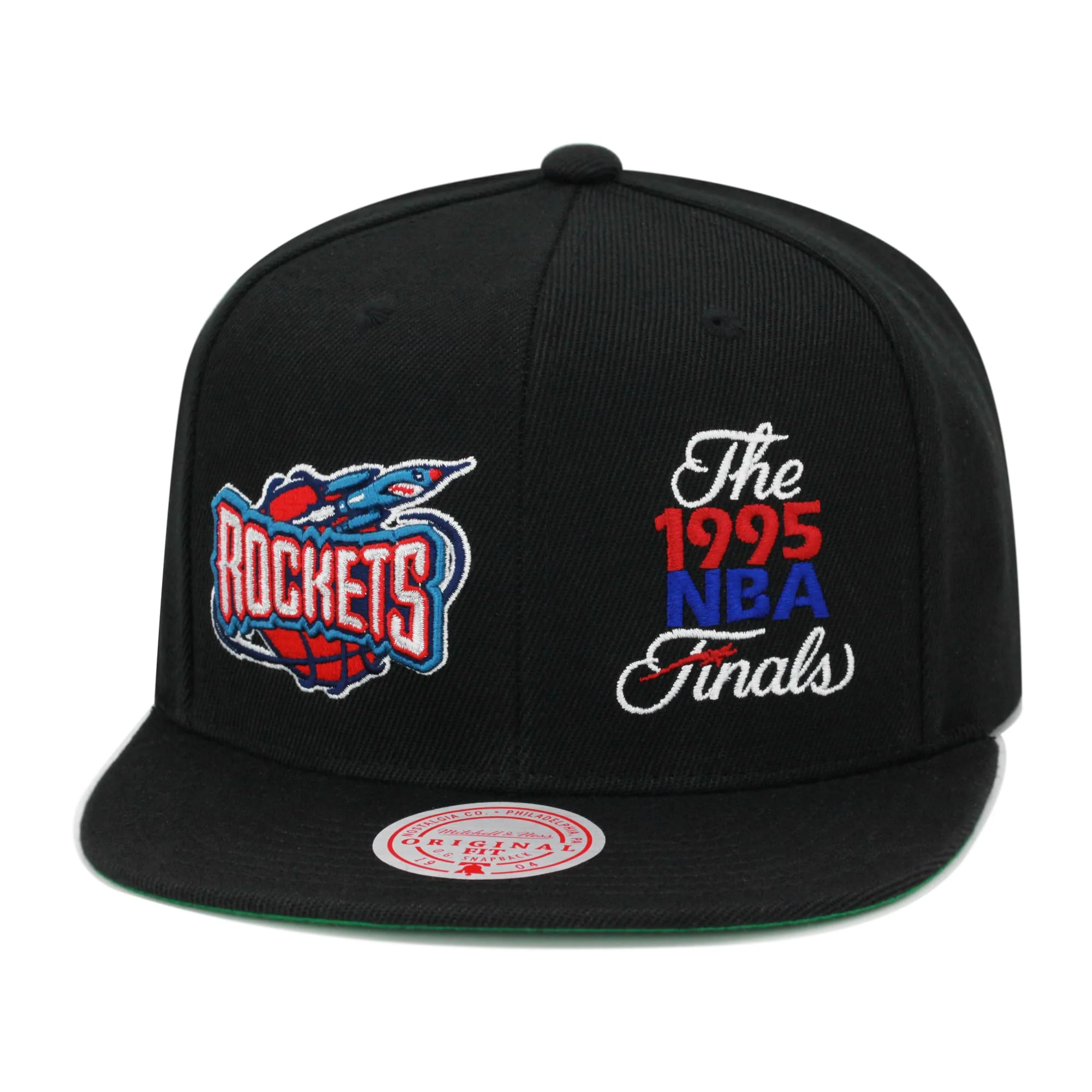 Authentic Mitchell Ness Men's NBA Dual Whammy Snapback Hwc Rockets Snapback Caps Superior