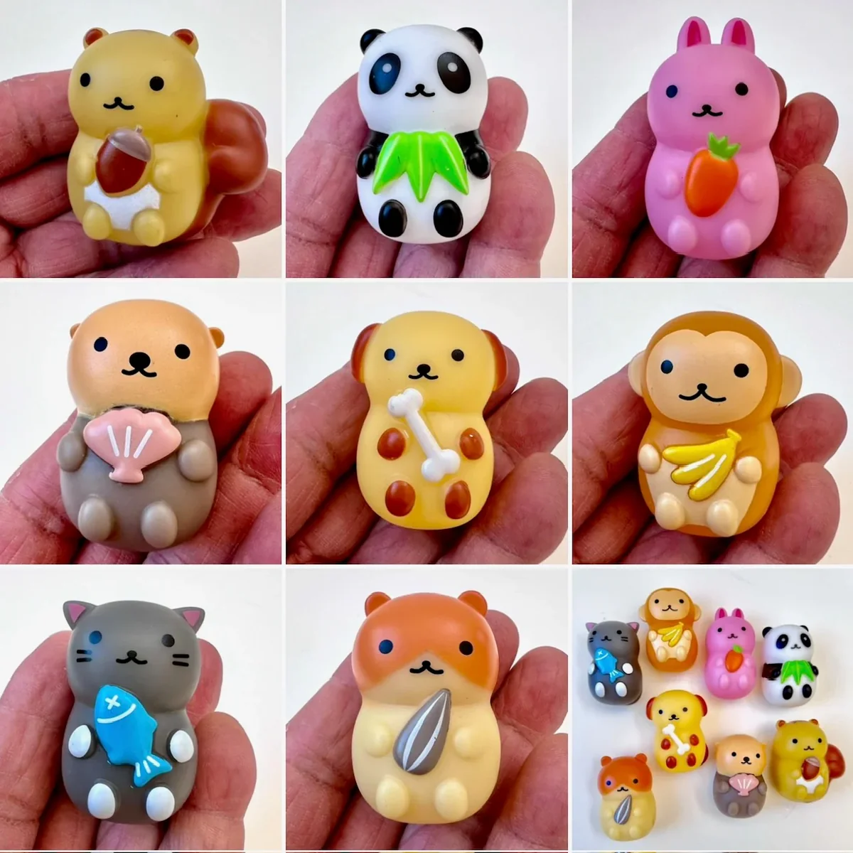 High-Quality Animal Snack Time Figurine Comfortable