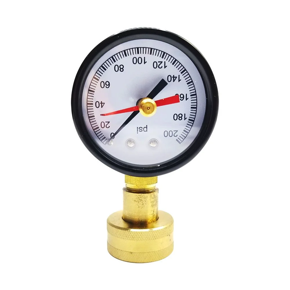 World-Class Dial Water Pressure Testing Tester Gauge With 3 4 Female Hose Recyclable