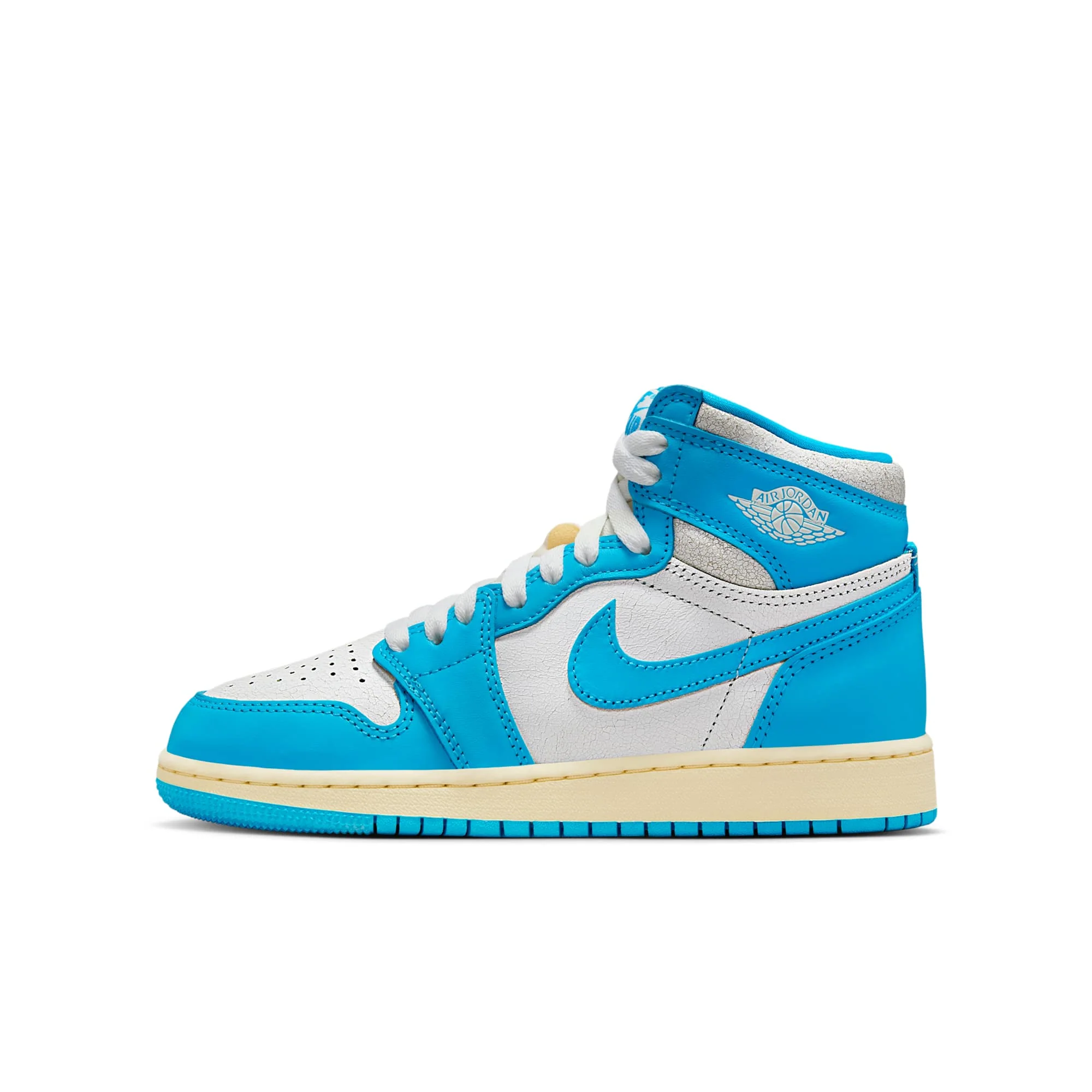Trendy Air Jordan Grade School Retro 1 High Og Sneakers Versatile