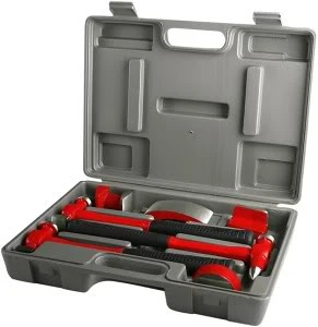 Next-Generation 7 Piece Autobody Dent Hand Dolly Hammer Repair Tool Set User-Friendly