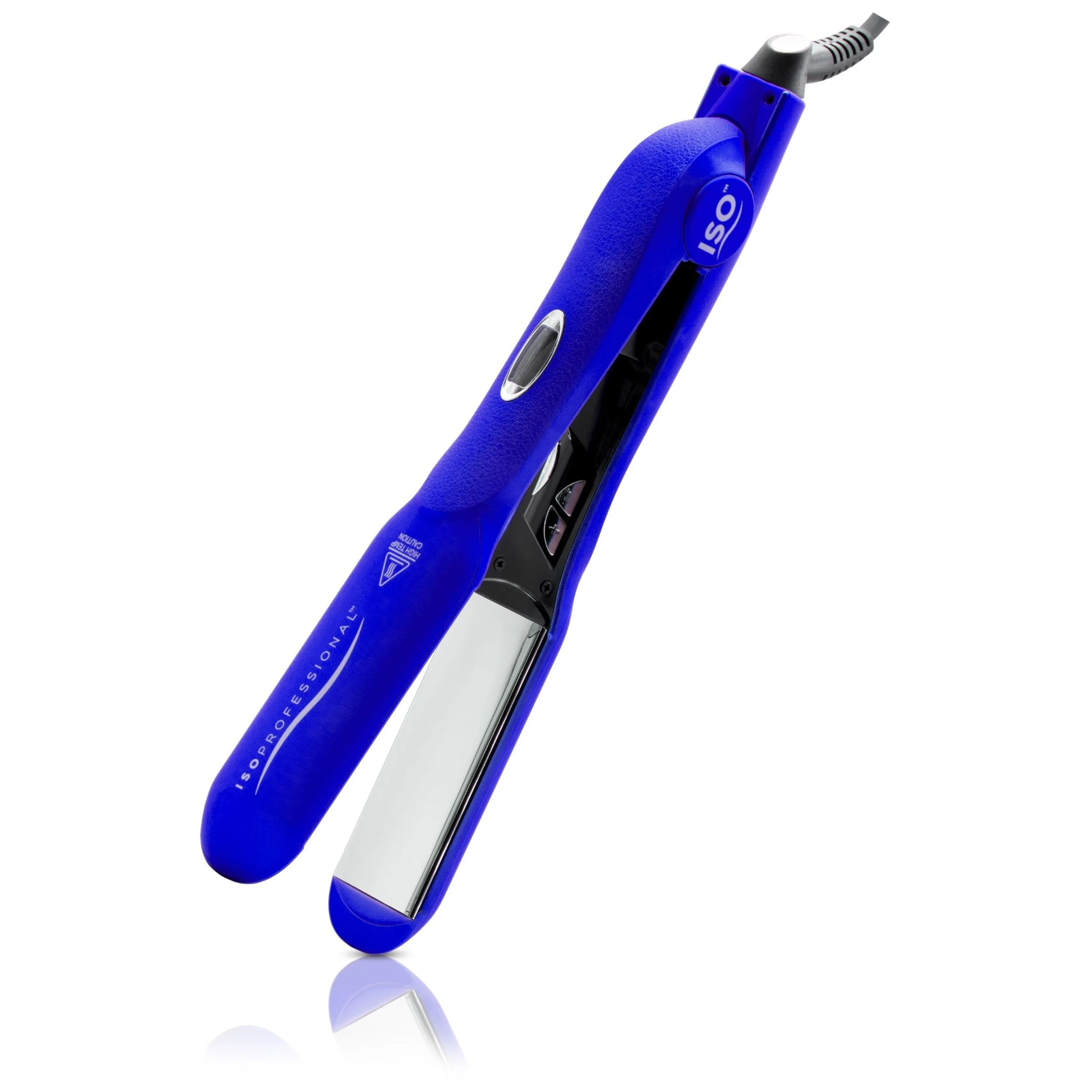 Convenient ISO Beauty Digital Infrared Technology 1.5 Titanium-Plated Flat Iron - Gold Collection Specialty