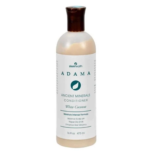 Top-Quality Zion Health Adama Minerals Anti Frizz Conditioner White Coconut 16 oz Eco-Friendly