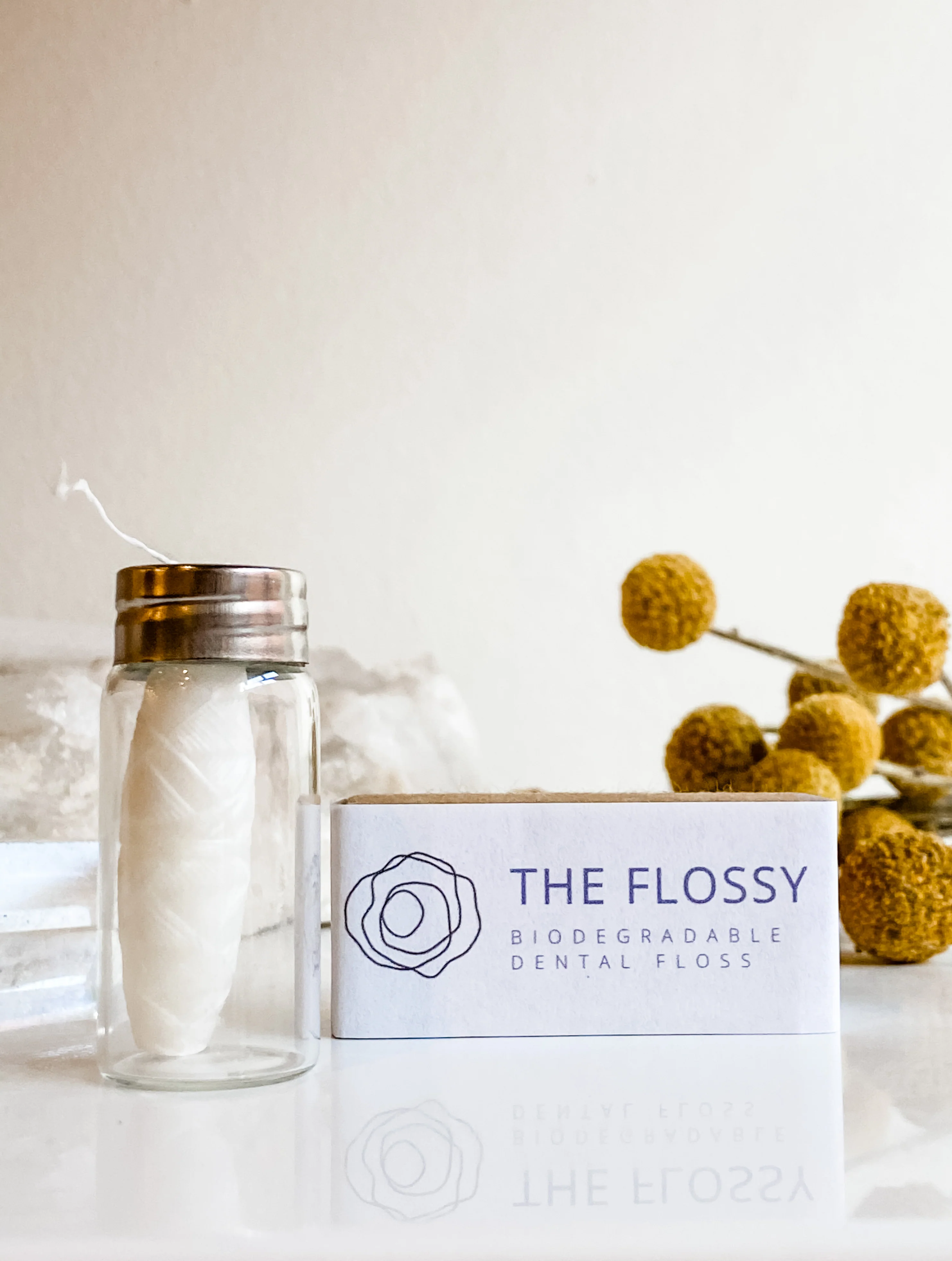 Premium Material The Flossy - Biodegradable Dental Floss Premium
