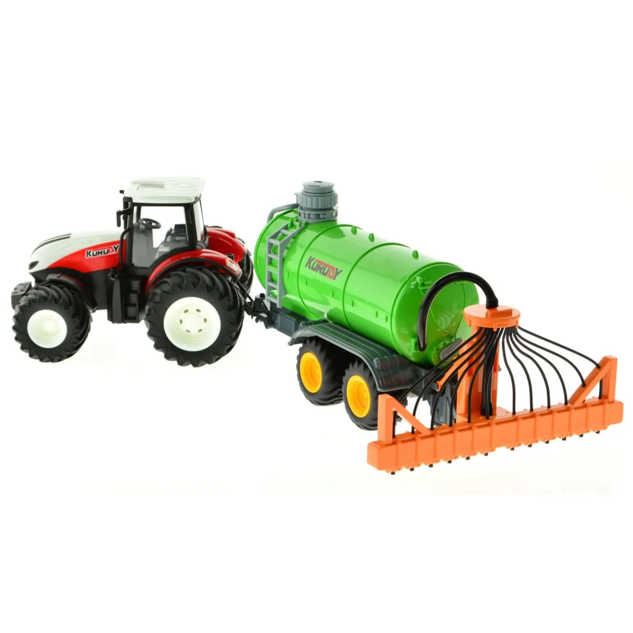 Sophisticated RC Farm Tractor Big Wheels With Multiline Liquid Fertilizer Fine