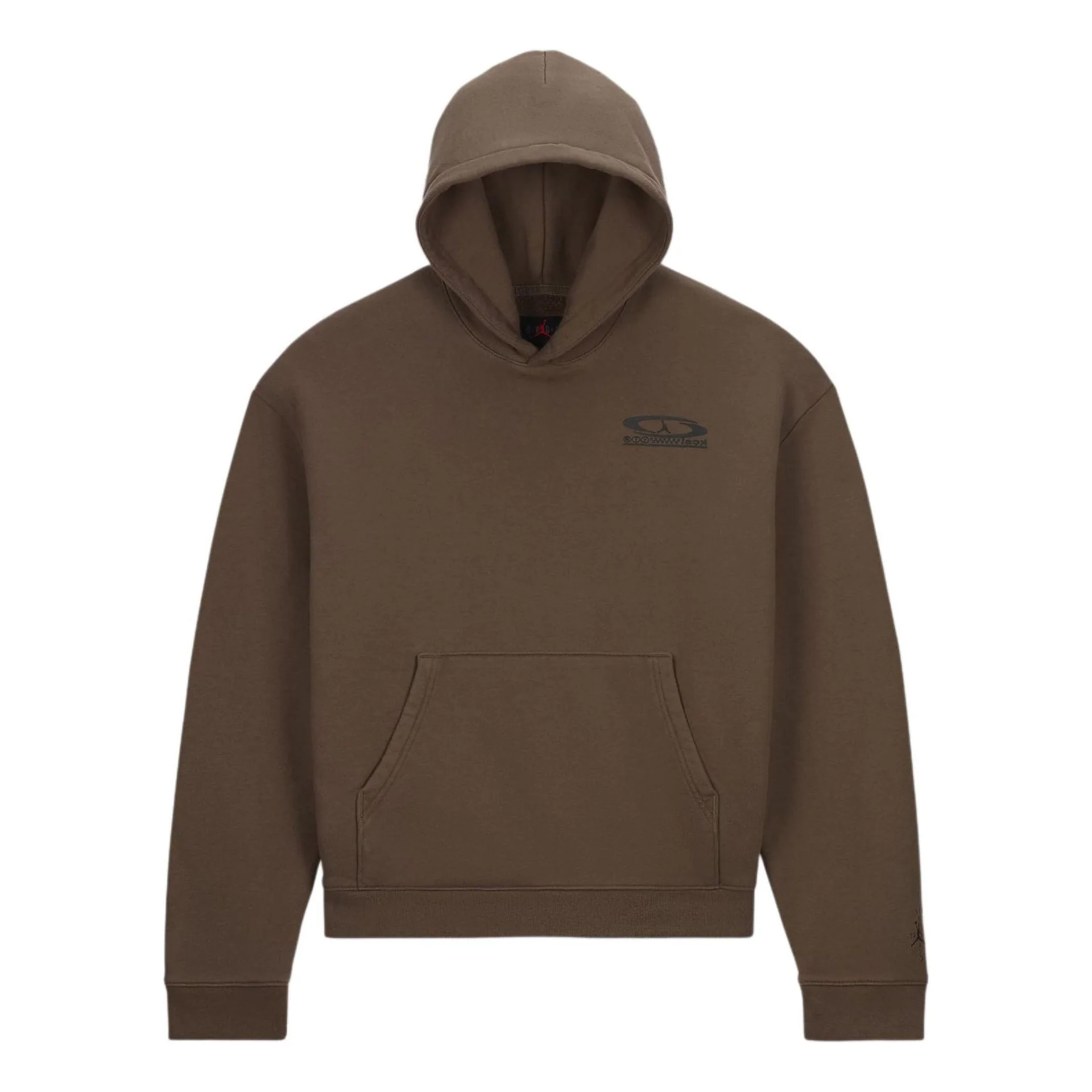 Excellent Air Jordan Men's X Travis Scott Pullover Hoodie 'Palomino' Sweaters Verified