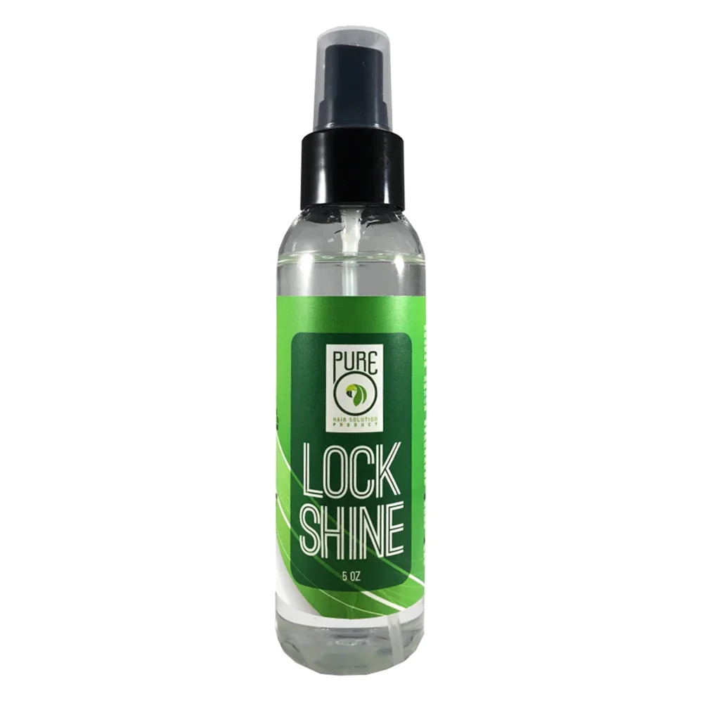 Easy-to-Use Pure O Hair Solution Lock Shine Spray 5 Oz Classic