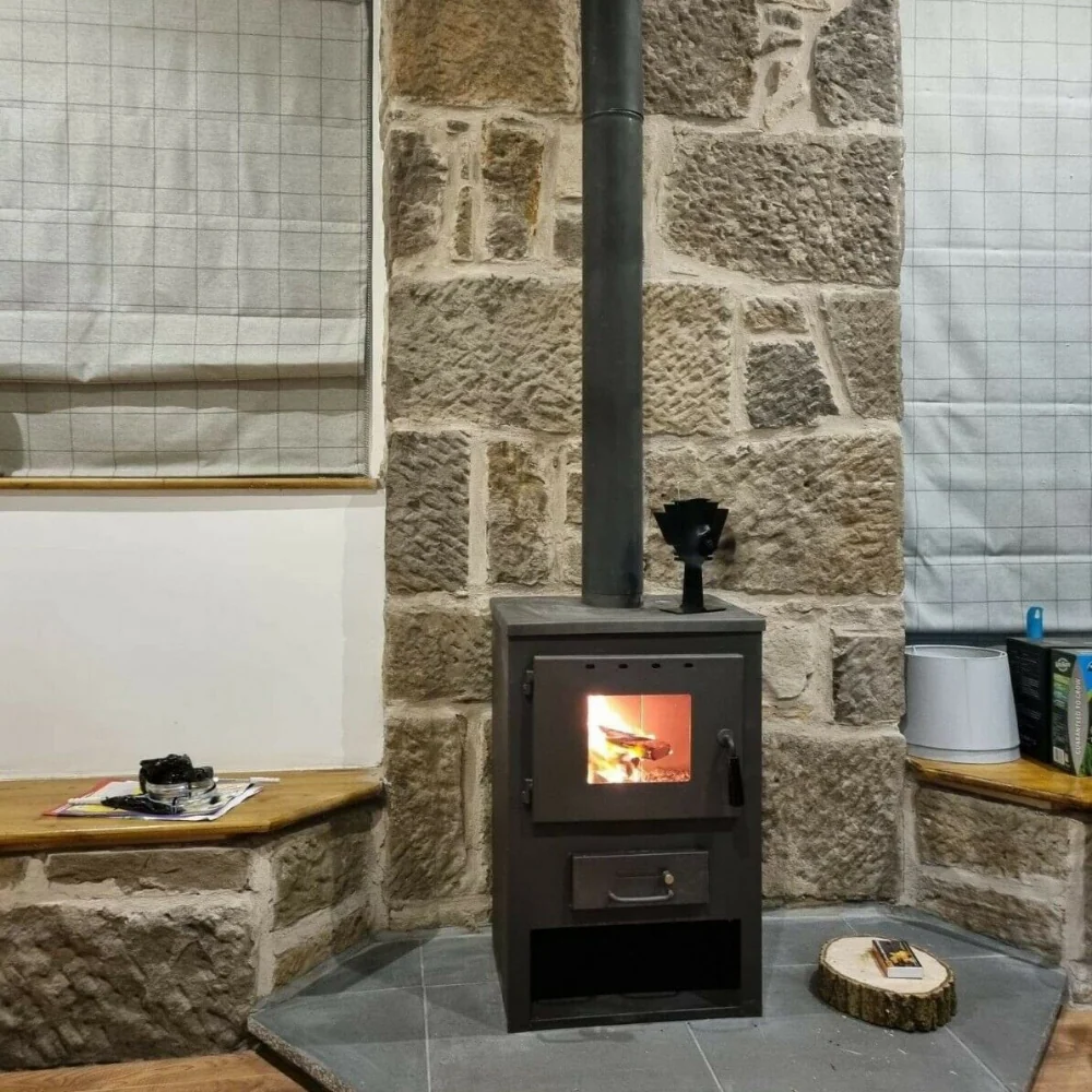 Convenient standing Multifuel Modern Wood Burner Stove Contemporary