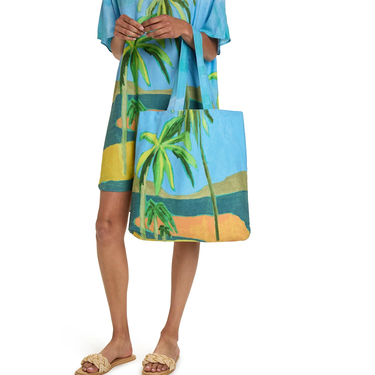 Long-Lasting Farmers' Market Bag - Costa Del Sol Optimized