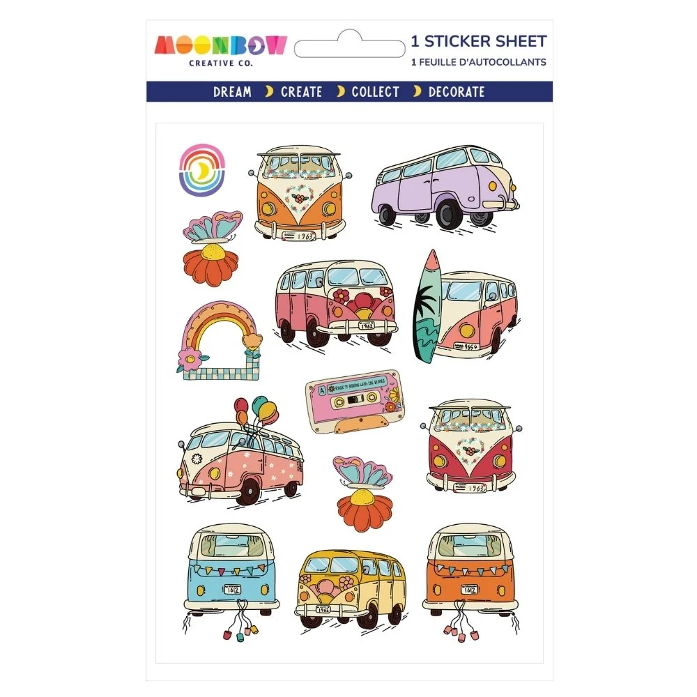 Certified Combi Adventures Glossy Stickers Soft