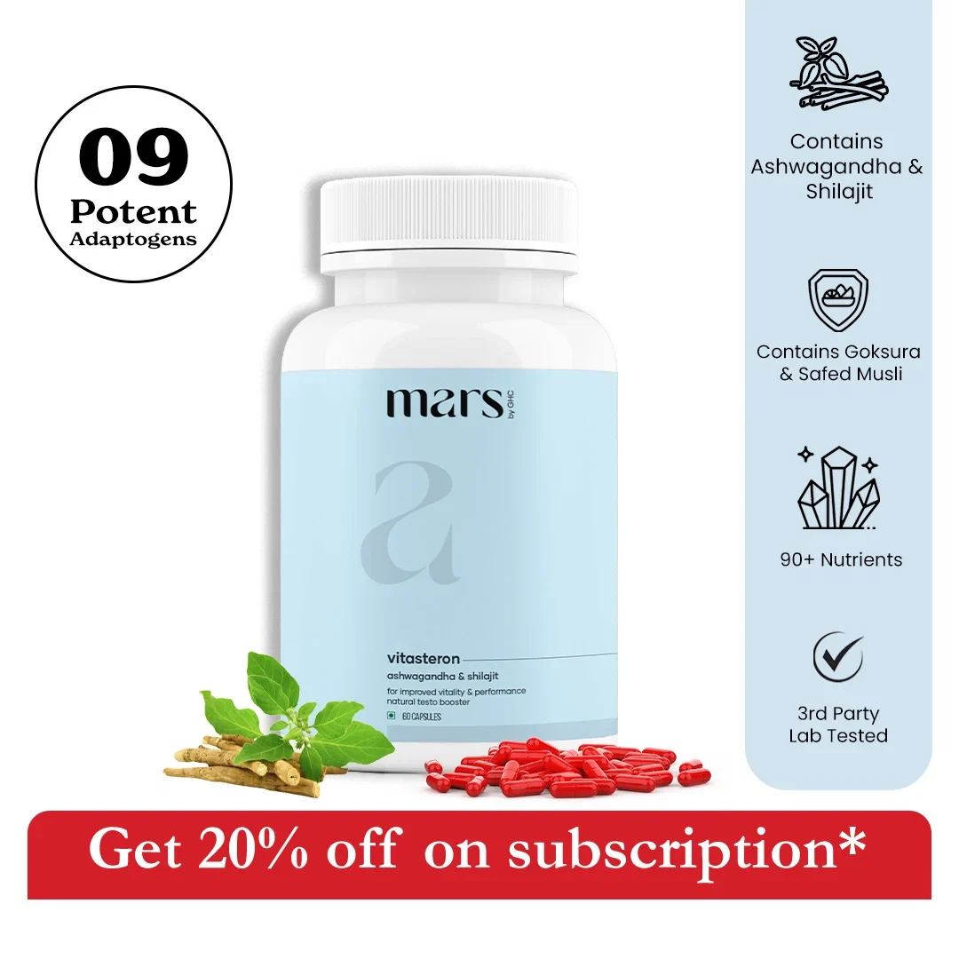 Original Design VitaSteron Powered for Testosterone Levels Muscle Gains Overall Male Vitality Sustainable