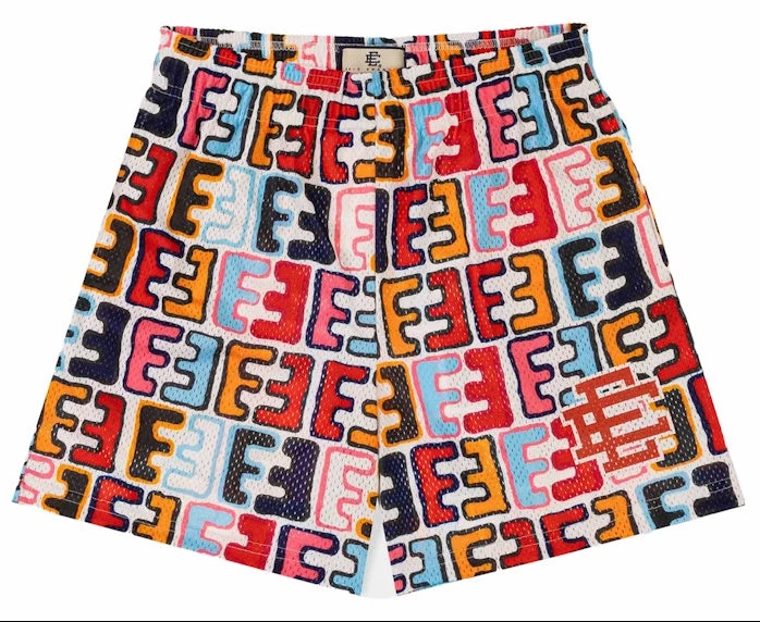 Durable Eric Emanuel Men's Ee Shorts Jake Clark Hand Painted Fine