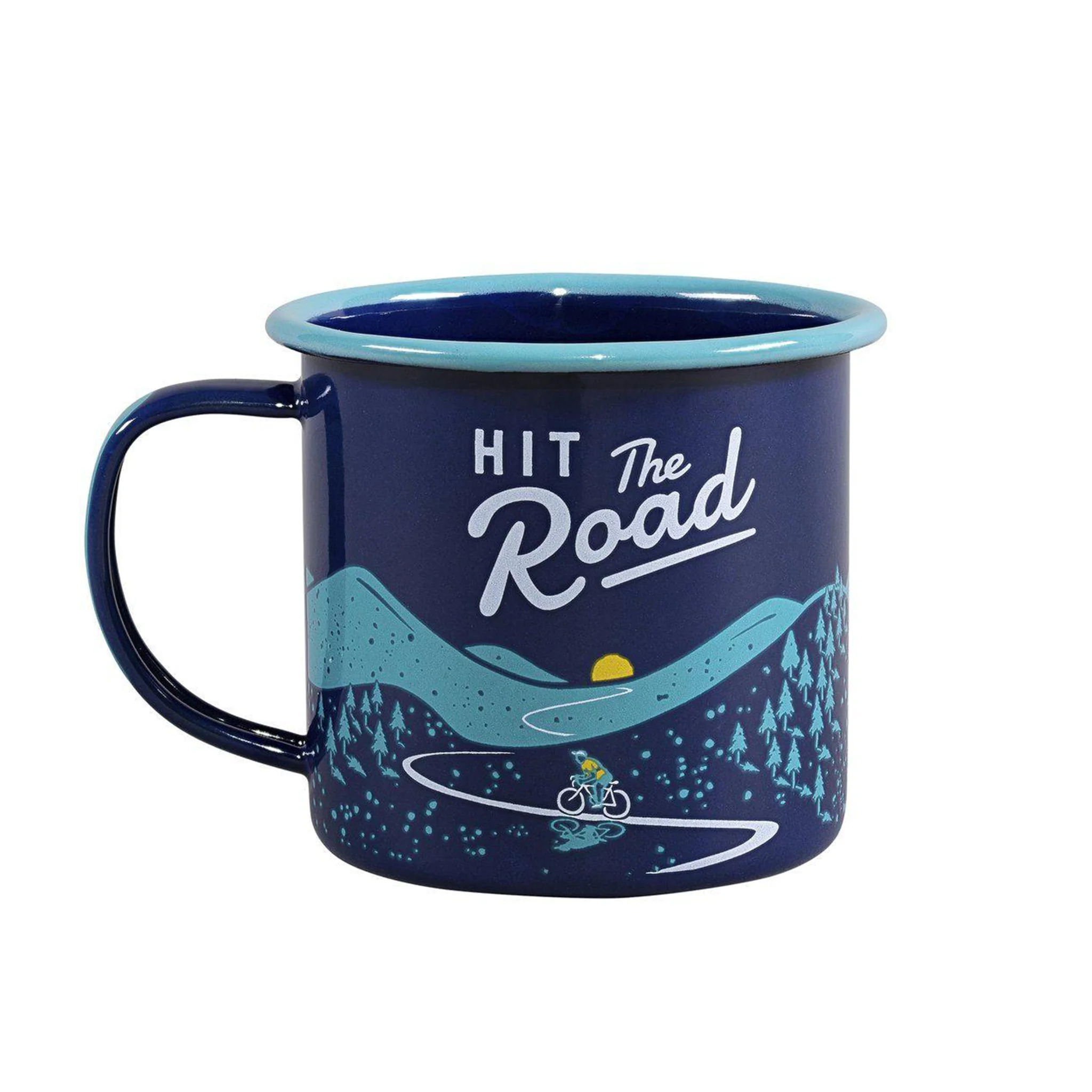 Green Enamel Mug Breathable