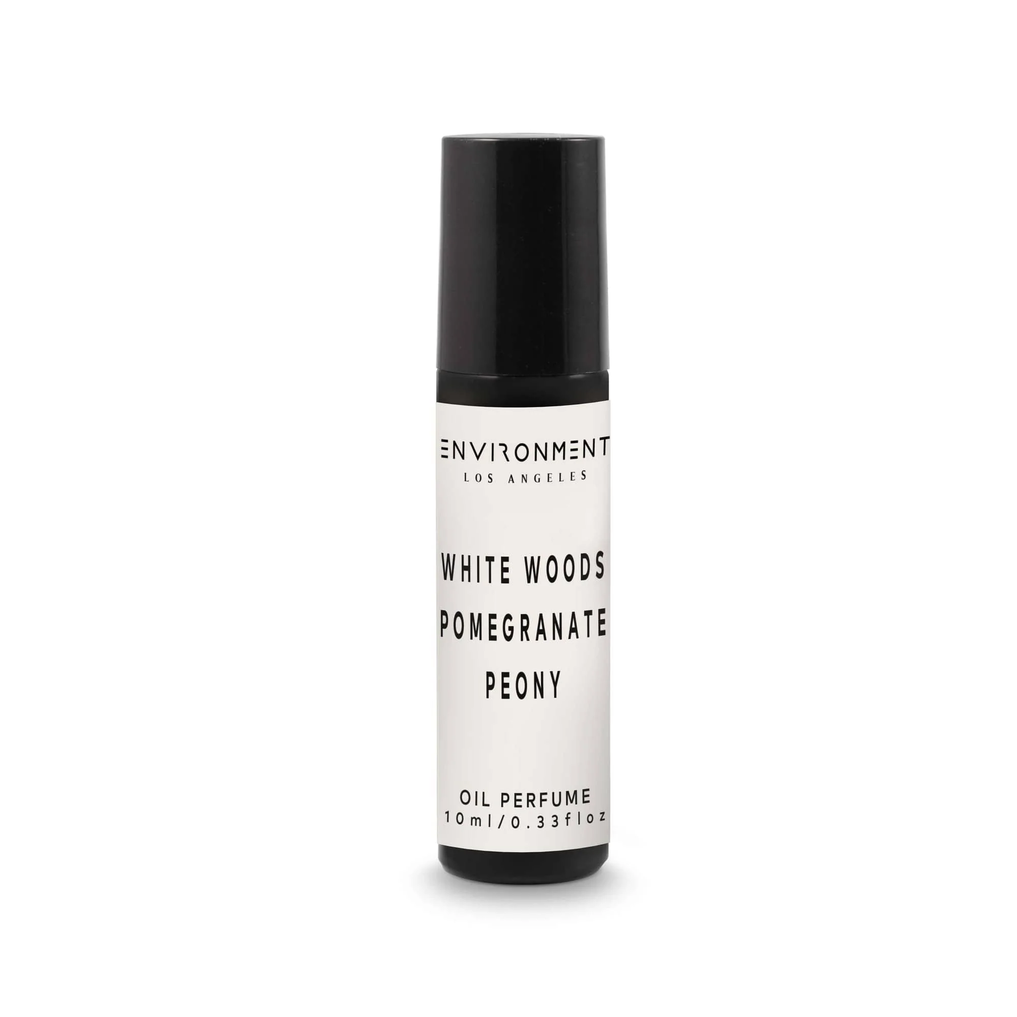 Contemporary ENVIRONMENT 10mL Roll-on Oil Perfume WhiteWoods Pomegrante Peony First-Class