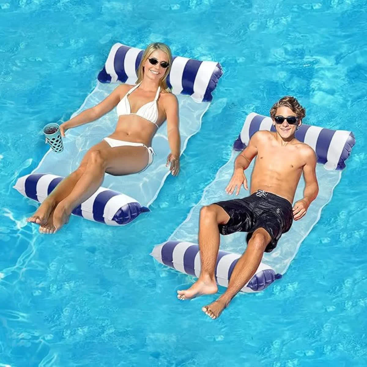 Efficient 2-Pack Foldable Pool Float Functional