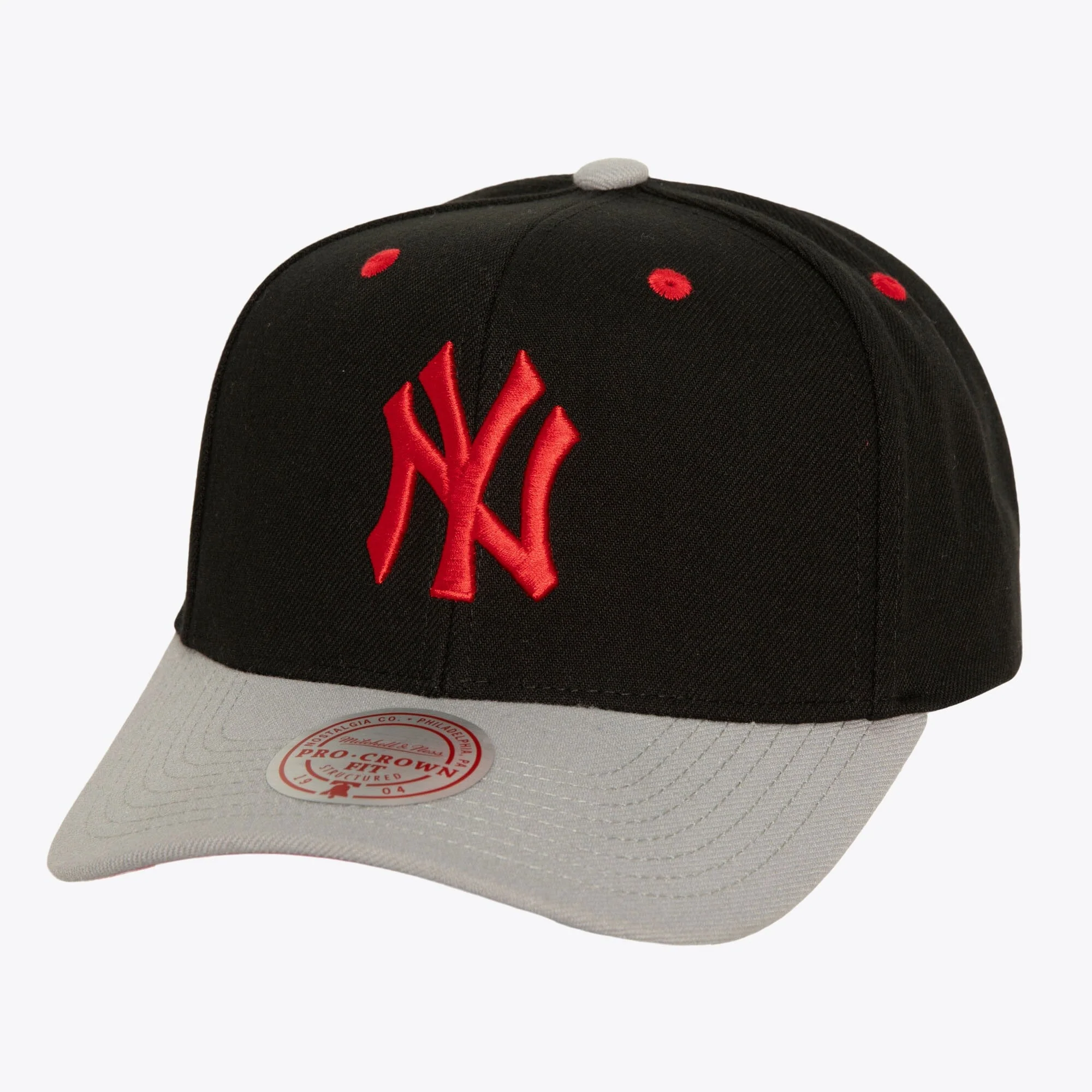 Elite Mitchell Ness Men's MLB Bred Pro Snapback Yankees Snapback Caps Next-Generation