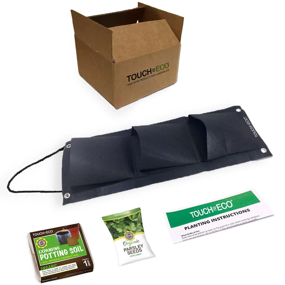 Reliable Organic Parsley Seed Hanging Planter Bag with Soil Block Exclusive