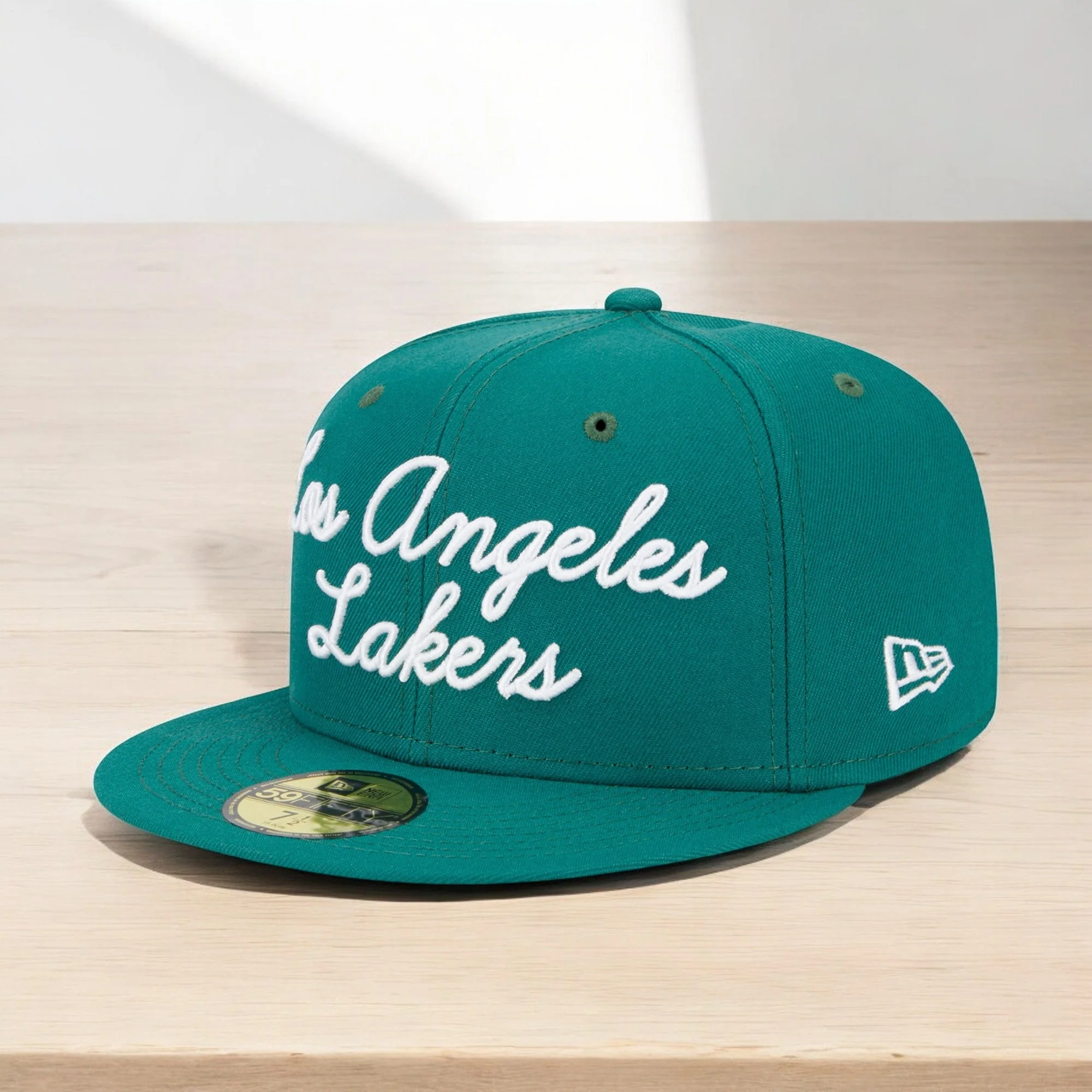 Genuine New Era Men's NBA La Lakers 5950 Script Fitted Eco-Friendly