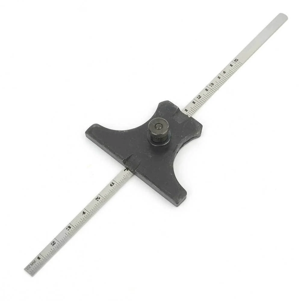 Contemporary Depth Gauge Ruler Measuring Gage Clean