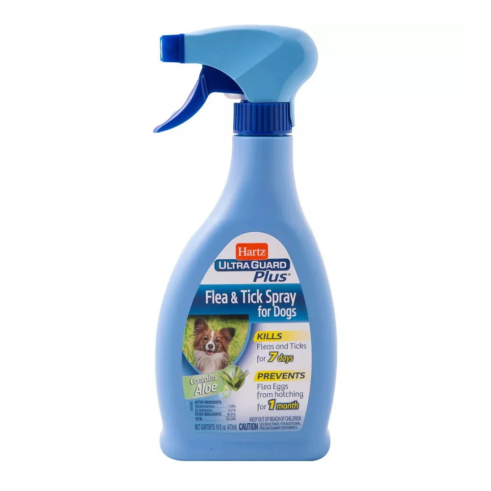 Solid Hartz Ultraguard Plus Flea and Tick Spray for Dogs 16 Oz Trusted
