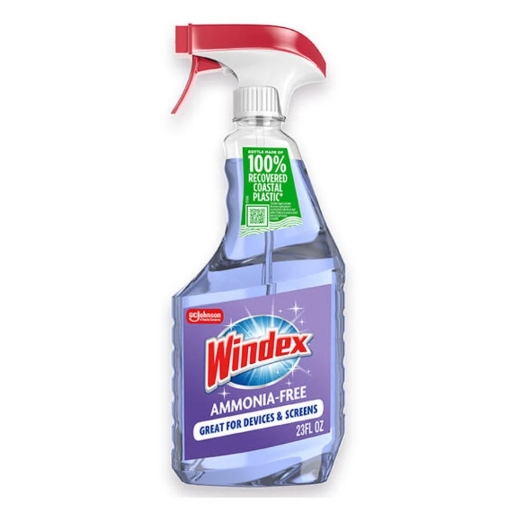 Carefully Designed Windex Crystal Rain Glass Cleaner Trigger Spray Bottle for Streak Shine 23Oz 680ml Comfortable