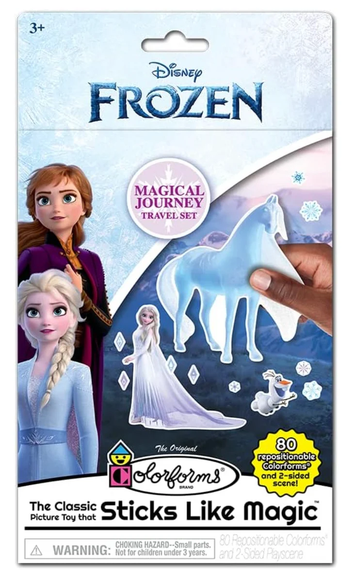 Trusted Colorforms Travel Set Frozen Original Design