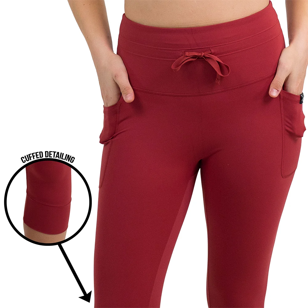 Unique Constantly Varied Gear Omni Leggings - Garnet Red Fine Crafted