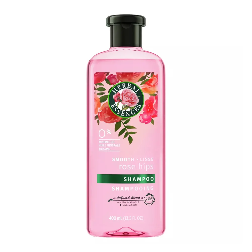 User-Friendly Herbal Essences Smooth Rose Hips Hair Smoothing Shampoo 13.5Oz 400ml Relaxed