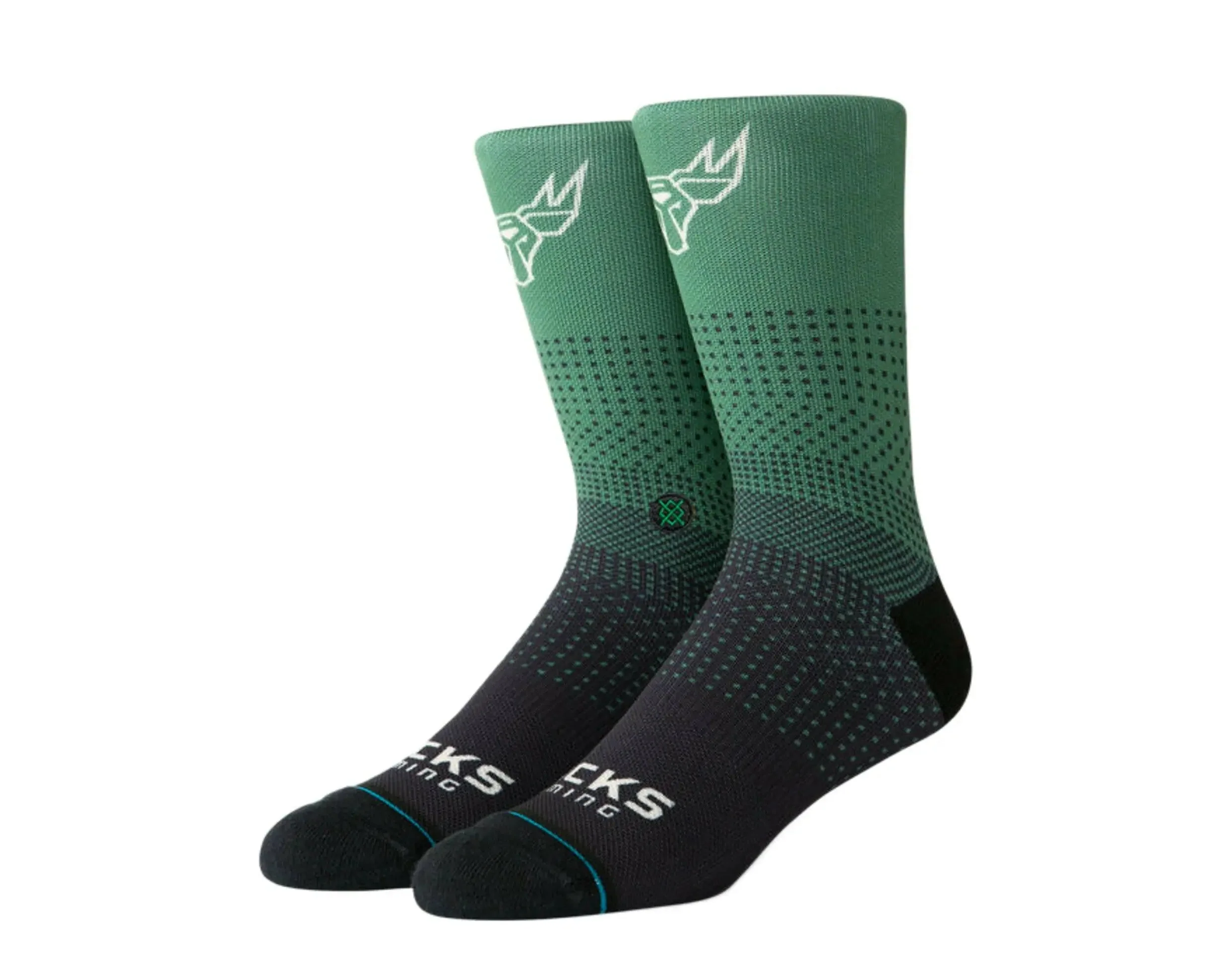 Original Design Stance Bucks Gaming 2K Crew Socks Green Black Luxury