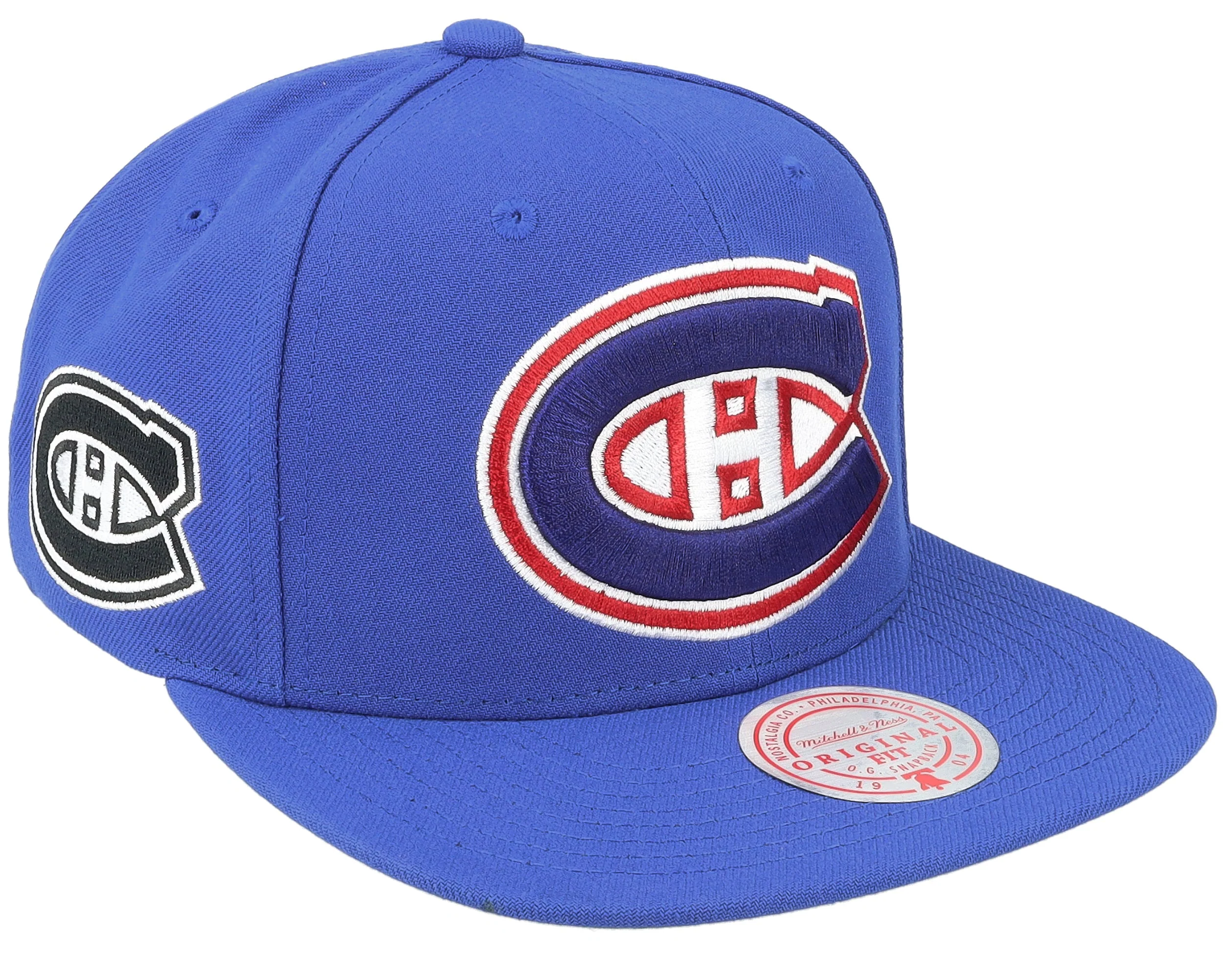 Specialty Mitchell Ness Men's NHL Alternate Flip Snapback Canadiens Snapback Caps Sophisticated