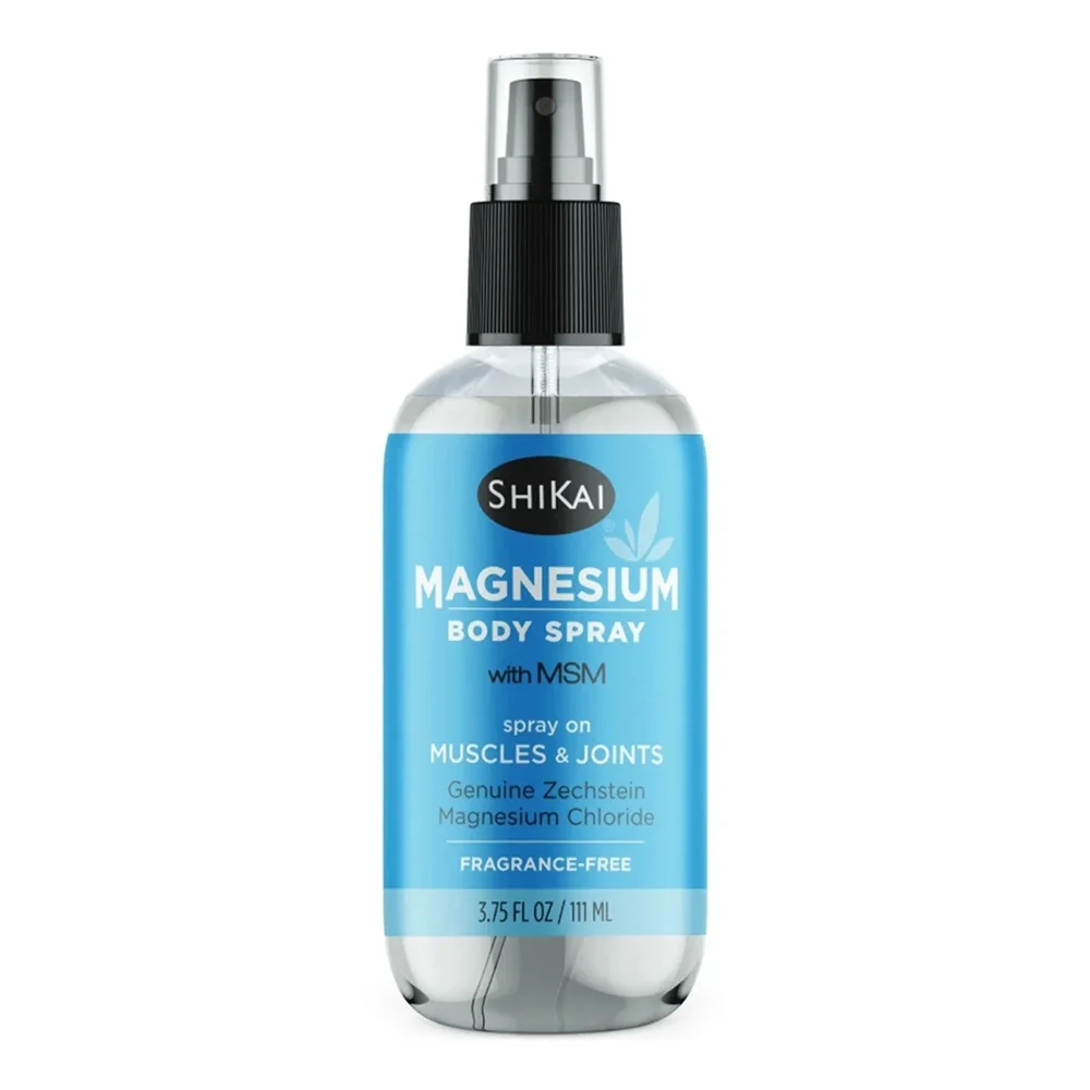World-Class Shikai Magnesium Body Spray for Relaxation and Muscle Relief 3.75Oz 111ml Selected