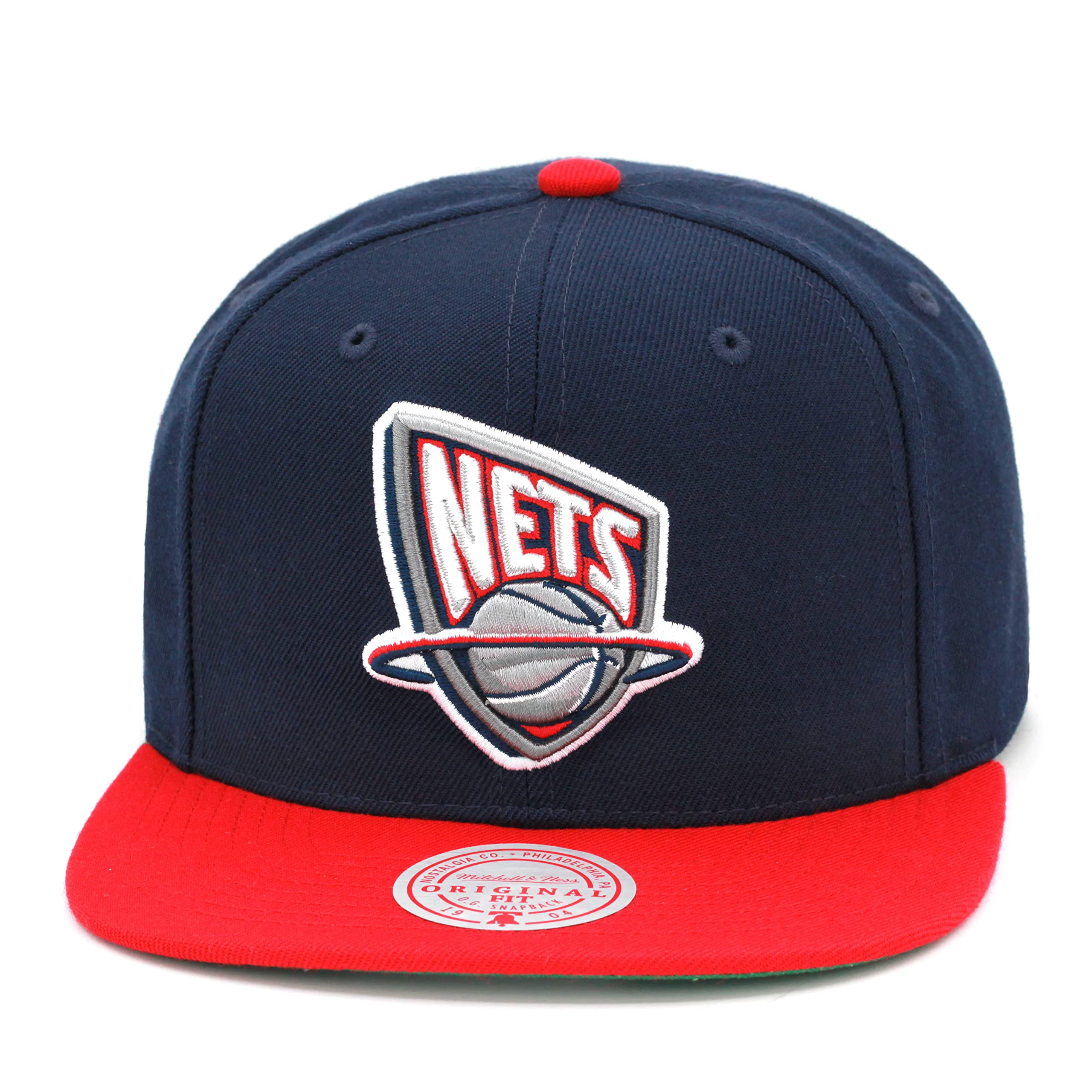 Efficient Mitchell Ness Men's NBA Team 2 Tone 2.0 Snapback Hwc Nets Snapback Caps Original Design