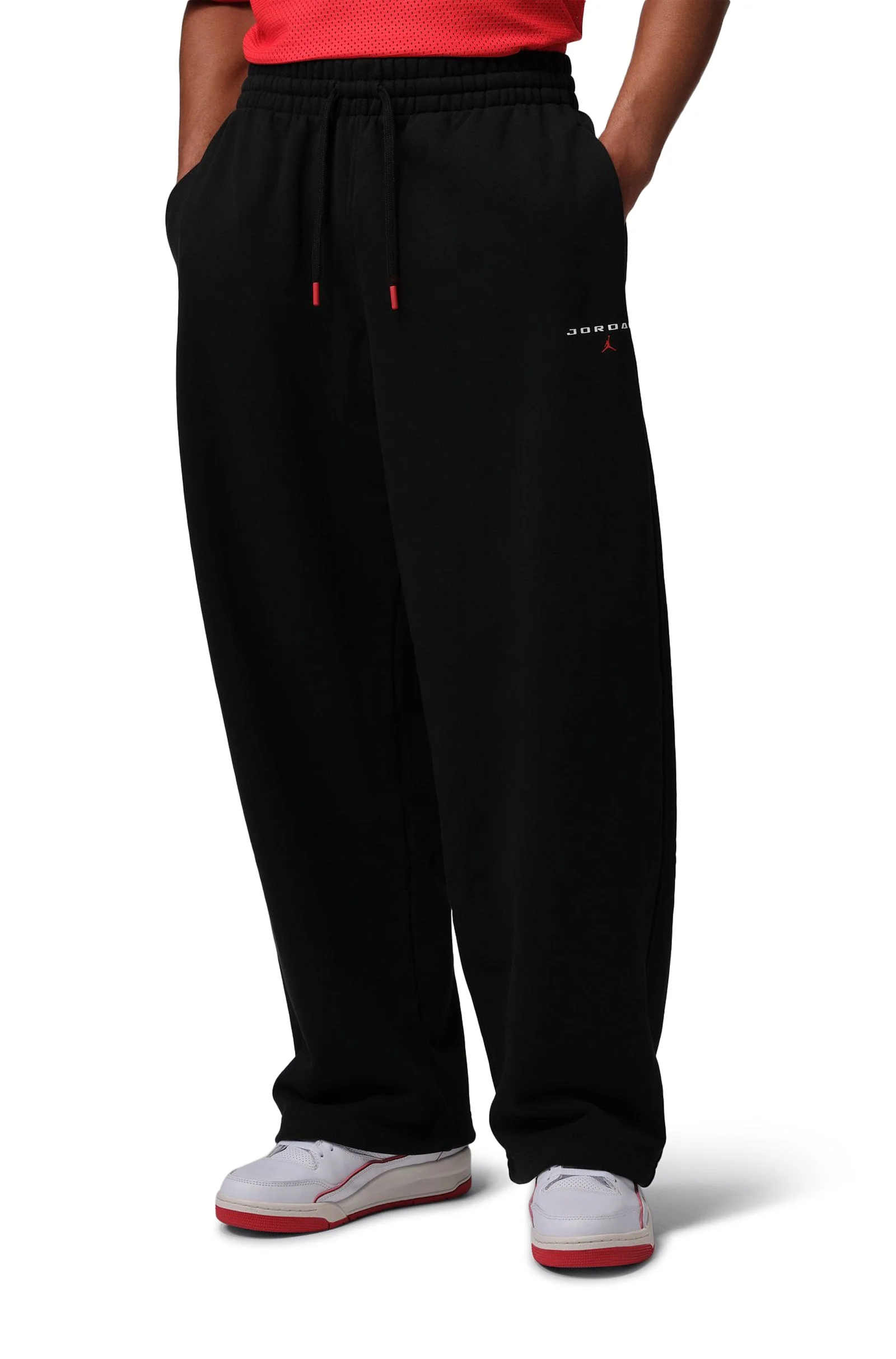 Environmentally Friendly Air Jordan Mens Fleece Pants - Black Flexible