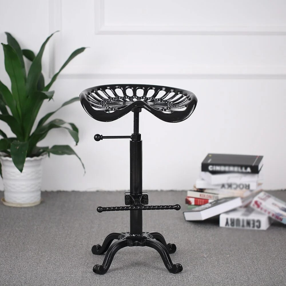 Selected Adjustable Ergonomic Rolling Saddle Chair Bar Counter Stool Natural