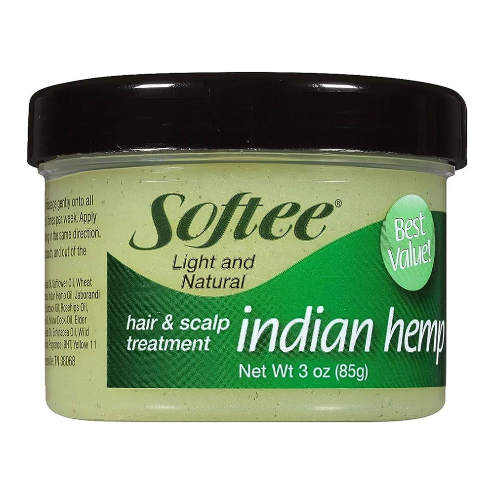 Environmentally Friendly Softee Light and Natural Indian Hemp Hair and Scalp Treatment 3 Oz Effective