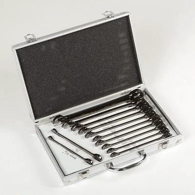 Professional 12 Piece Duo SAE and Metric Ratchet Ratcheting Tool Set Organic