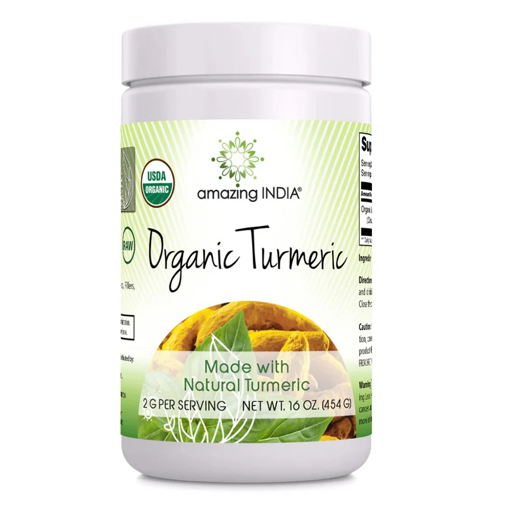 Specialty India Organic Turmeric Powder for Anti Inflammatory and Digestive Support 16Oz 454g Exclusive