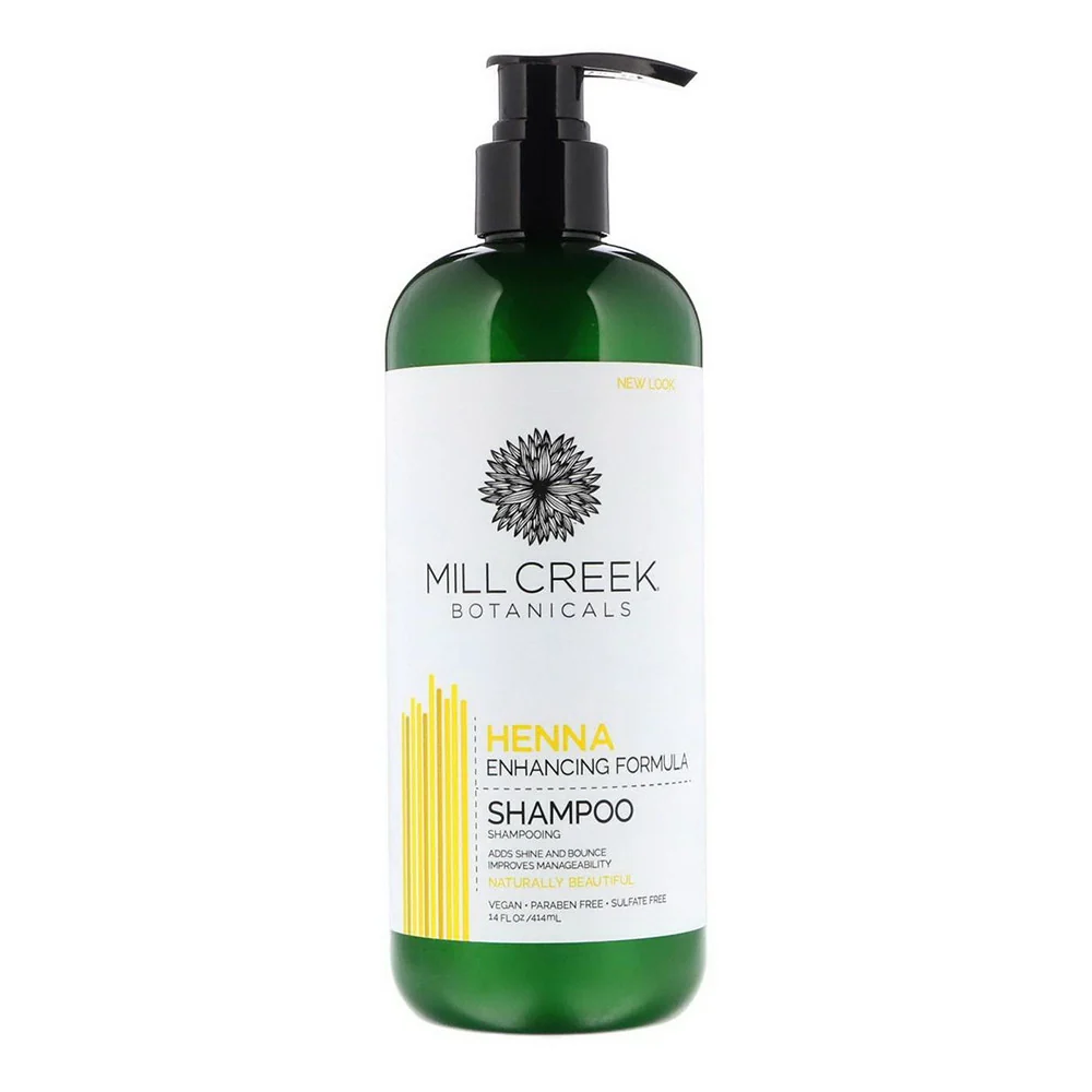 Responsible Mill Creek Botanicals Henna Enhancing Formula Hair Shampoo 14 Oz Authentic