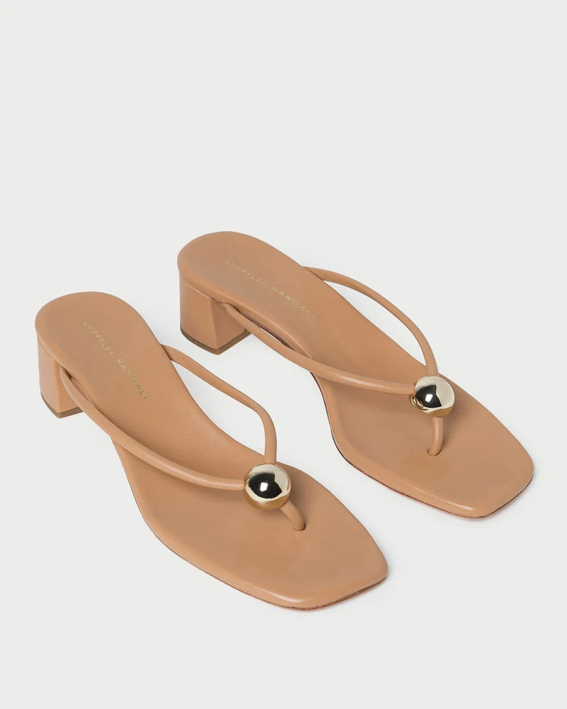 Fine Crafted Loeffler Randall Odessa Mule Sandals in Dune Lightweight