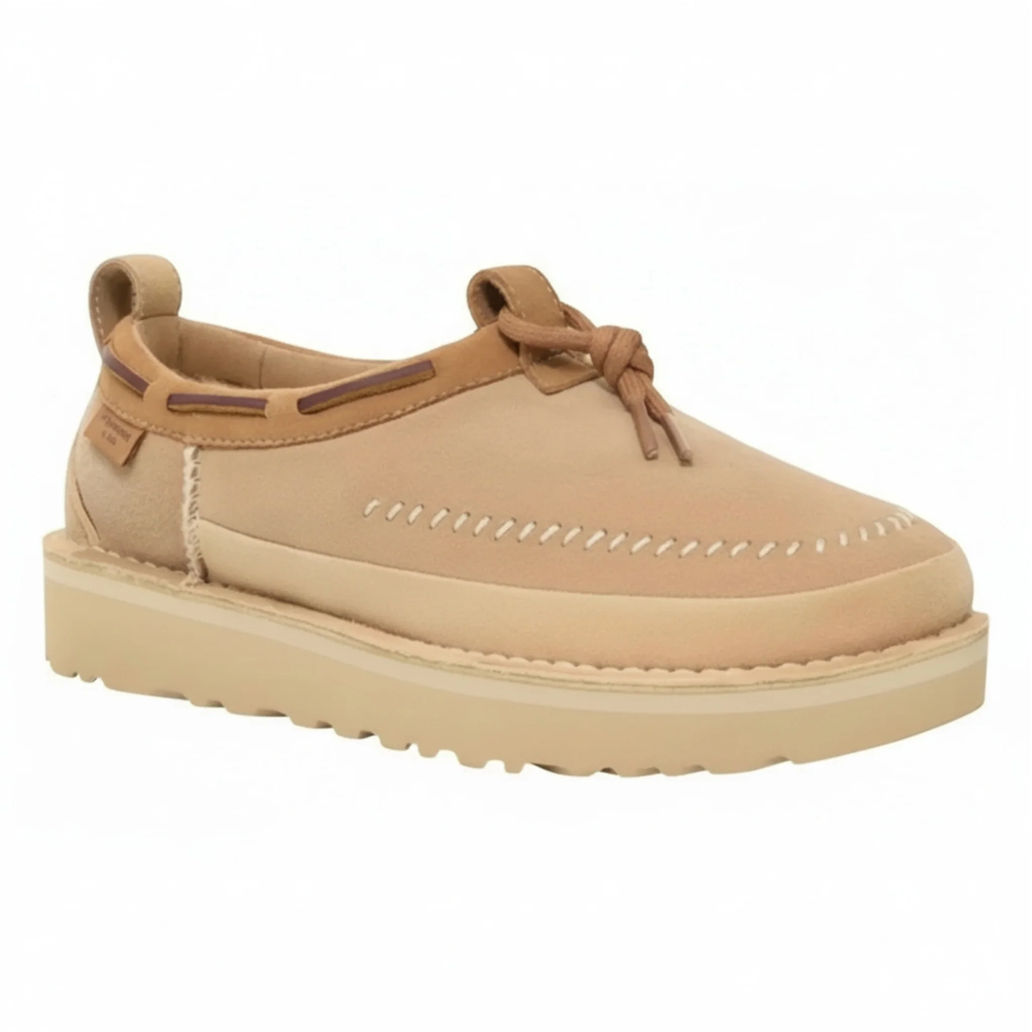 Efficient UGG Tasman Crafted Regenerate Slipper 'Sand' Slippers Solid