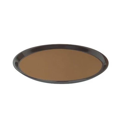 Smart Round Non-Slip Resistant Cork Drink Food Cocktail Server Restaurant Serving Tray Official